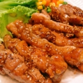 鶏もも肉の胡麻醤油ソテー レシピ 作り方 By Nao S 楽天レシピ
